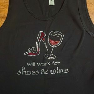 Shoe and Wine lovers tank!